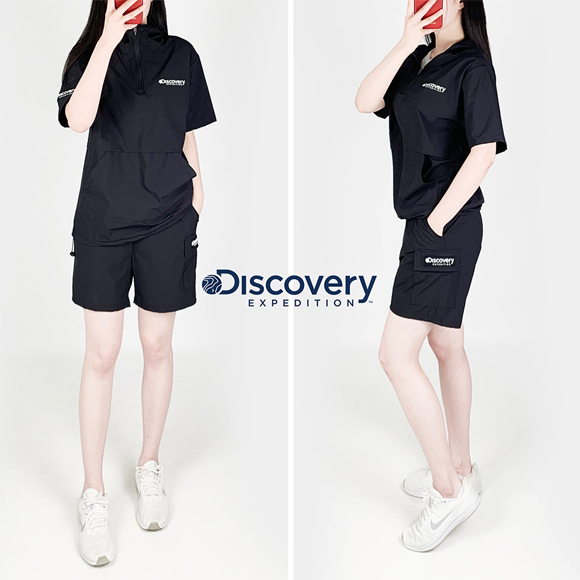 디스커버리 우븐 반팔 세트 / 남여