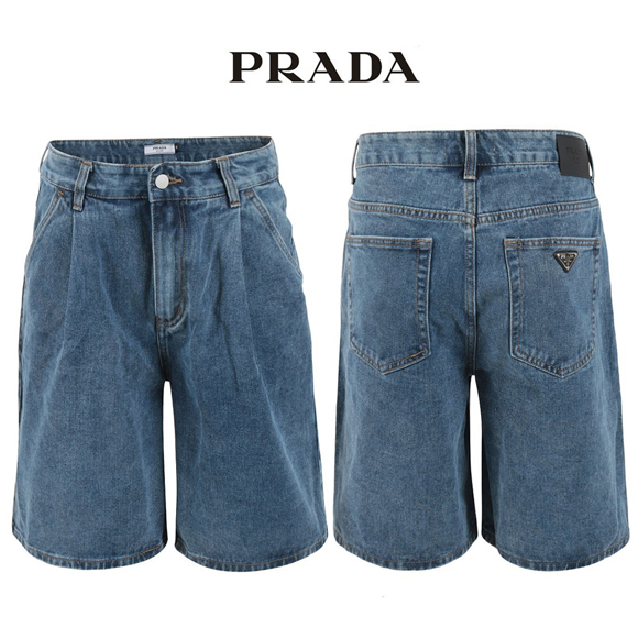 PDA 중청 핀턱 벌룬 6부 버뮤다 팬츠